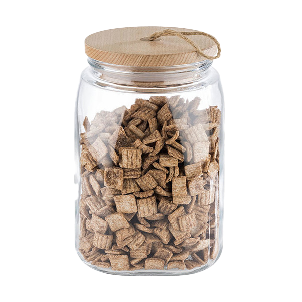 Produits en vrac dans un bocal en verre